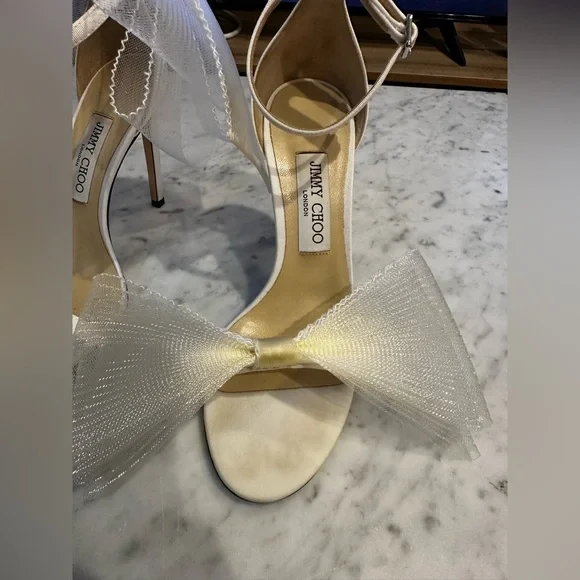 JIMMY CHOO Aveline 1000 Latte 38.5 - Picture 5 of 16